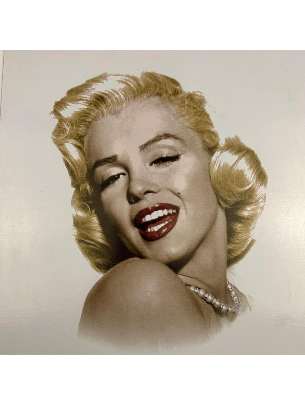 Marilyn Monroe 2005 Vintage Metal Tin Sign Hollywood's Eternal Beauty 12x16 Wall